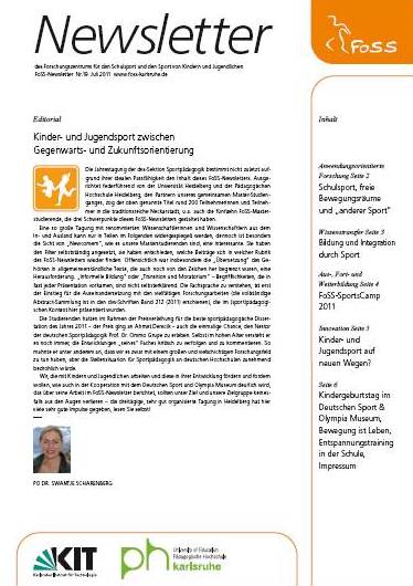 Newsletter Juli 2011