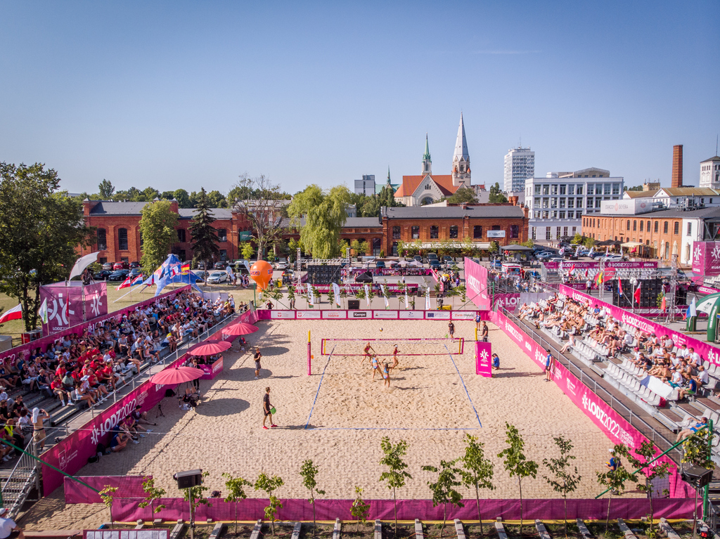 Beachvolleyball Stadion