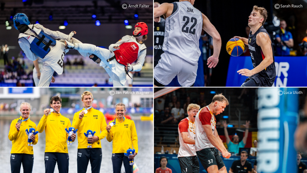 Sportler:innen bei den World University Games