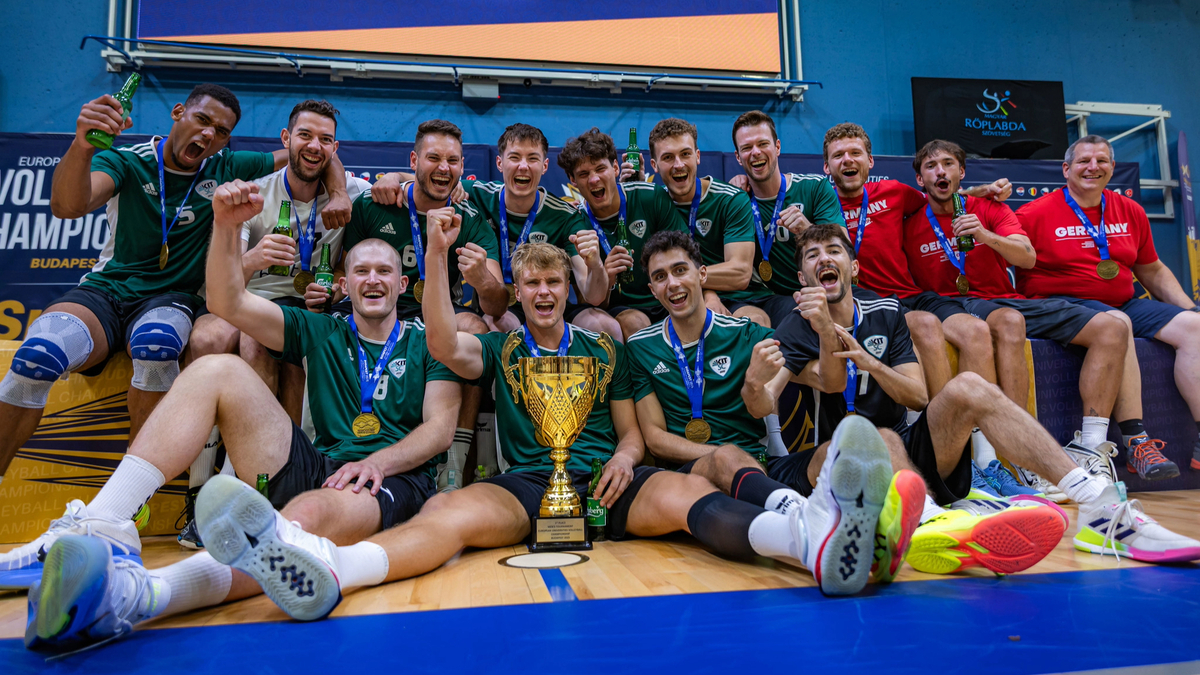 Siegerfoto EUC Volleyball