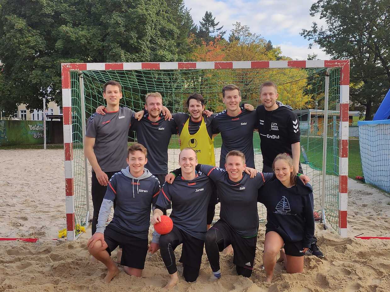 Teamfoto Beachhandball